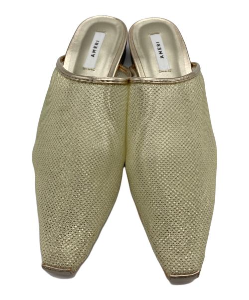 Ameri VINTAGE（アメリヴィンテージ）Ameri VINTAGE (アメリヴィンテージ) MEDI MESH SPARK SANDAL ベージュ サイズ:Sの古着・服飾アイテム