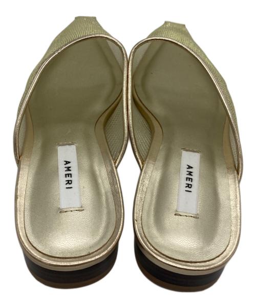 Ameri VINTAGE（アメリヴィンテージ）Ameri VINTAGE (アメリヴィンテージ) MEDI MESH SPARK SANDAL ベージュ サイズ:Sの古着・服飾アイテム