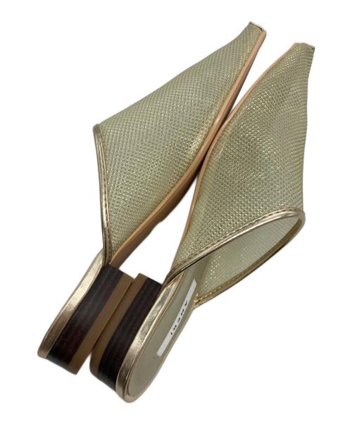 Ameri VINTAGE（アメリヴィンテージ）Ameri VINTAGE (アメリヴィンテージ) MEDI MESH SPARK SANDAL ベージュ サイズ:Sの古着・服飾アイテム