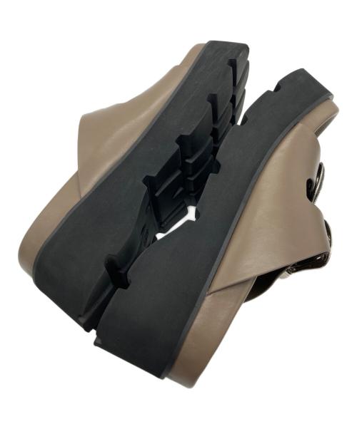 Ameri VINTAGE（アメリヴィンテージ）Ameri VINTAGE (アメリヴィンテージ) MEDI WESTERN BUCKLE SANDALS ブラウン サイズ:Sの古着・服飾アイテム