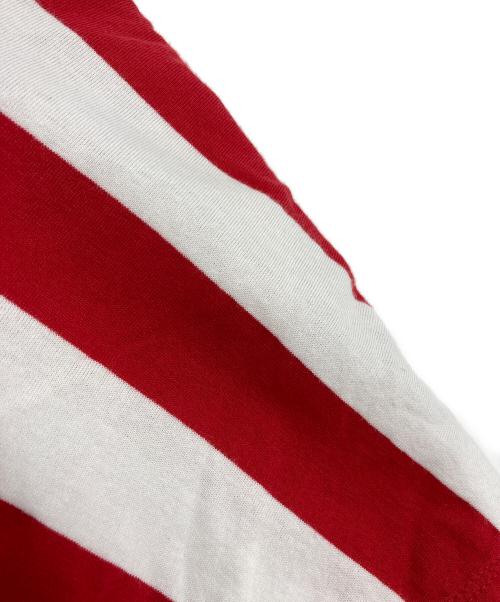 CELINE（セリーヌ）CELINE (セリーヌ) Kimono Sleeve T-Shirt/キモノスリーブカットソー レッド サイズ:Mの古着・服飾アイテム