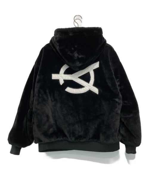 OY（オーワイ）OY (オーワイ) ボアジャケット ブラック サイズ:記載なしの古着・服飾アイテム