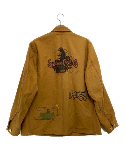 SUGAR CANE（シュガーケーン）SUGAR CANE (シュガーケーン) 13oz. BROWN DUCK 1920's CARTOON WORK COAT ベージュ サイズ:40の古着・服飾アイテム