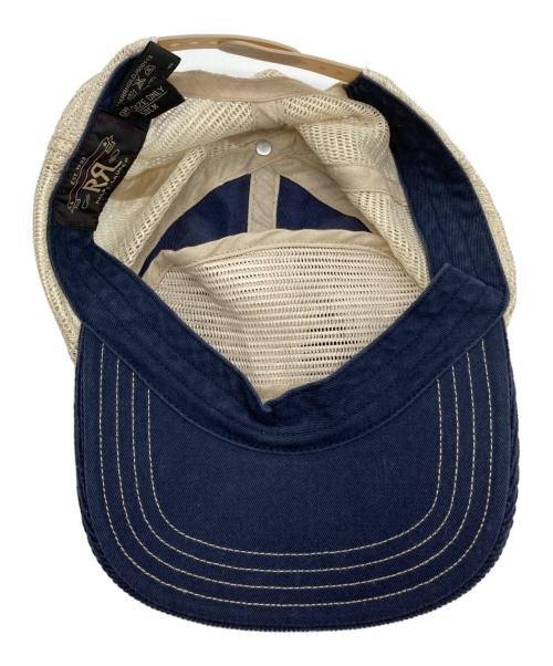 RRL（ダブルアールエル）RRL (ダブルアールエル) メッシュ×コーデュロイキャップ ネイビー サイズ:58cmの古着・服飾アイテム