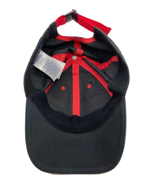 POLO RALPH LAUREN（ポロ・ラルフローレン）POLO RALPH LAUREN (ポロ・ラルフローレン) Pロゴキャップ ブラックの古着・服飾アイテム
