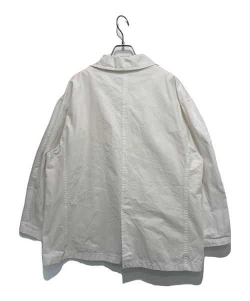 ETRE TOKYO（エトレトウキョウ）ETRE TOKYO (エトレトウキョウ) テーラードジャケット ベルテッドショートコート ホワイト サイズ:Sの古着・服飾アイテム