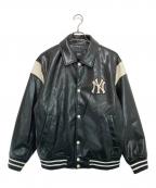 MLB×GENUINE MERCHANDISEエムエルビー×ジェニュイン マーチャンダイズ）の古着「スタジャン」｜ブラック