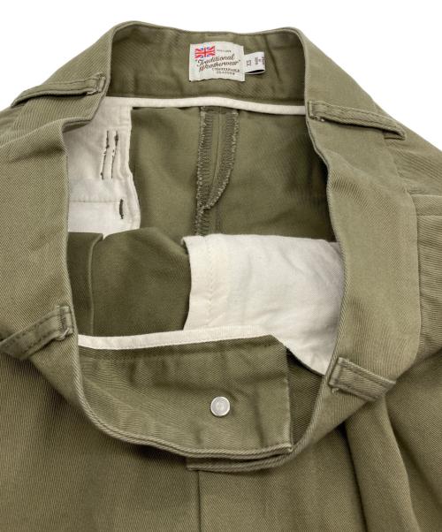 Traditional Weatherwear（トラディショナルウェザーウェア）Traditional Weatherwear (トラディショナルウェザーウェア) 101 ユニオンスラックス グリーン サイズ:XSの古着・服飾アイテム