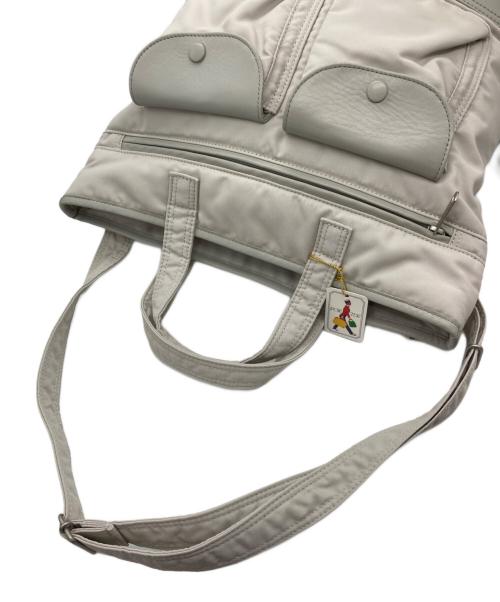 PORTER（ポーター）PORTER (ポーター) 2WAYトートバッグ ベージュの古着・服飾アイテム