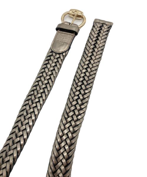 GUCCI（グッチ）GUCCI (グッチ) ホースビットベルト ブラック×ゴールドの古着・服飾アイテム