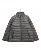 DAMA collectionダーマコレクション）の古着「ラムレザーダウンジャケット」｜グレー