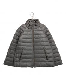 DAMA collection（ダーマコレクション）の古着「ラムレザーダウンジャケット」｜グレー