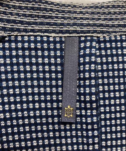 MONTEDORO（モンテドーロ）MONTEDORO (モンテドーロ) コットンジャージ2Bジャケット ネイビー×ホワイト サイズ:46の古着・服飾アイテム
