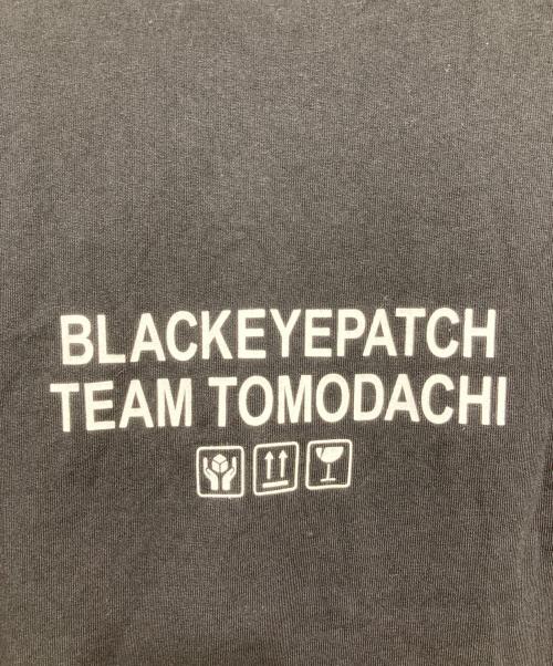 THE BLACK EYE PATCH（ブラックアイパッチ）THE BLACK EYE PATCH (ブラックアイパッチ) プリントTシャツ ブラック サイズ:Mの古着・服飾アイテム