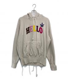 Perfect ribs（パーフェクトリブス）の古着「basic hoodie」｜ベージュ