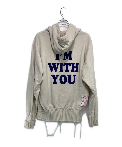 Perfect ribs（パーフェクトリブス）PERFECT RIBS (パーフェクトリブス) basic hoodie ベージュ サイズ:Lの古着・服飾アイテム