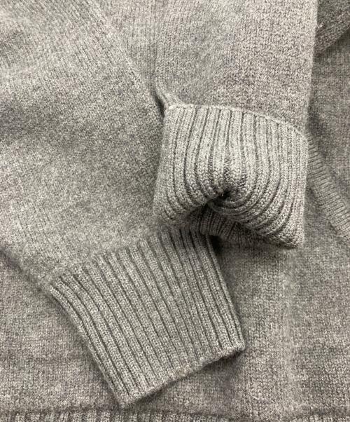 AMI Alexandre Mattiussi（アミアレクサンドルマテュッシ）AMI Alexandre Mattiussi (アミアレクサンドルマテュッシ) ニットパーカー グレー サイズ:Mの古着・服飾アイテム