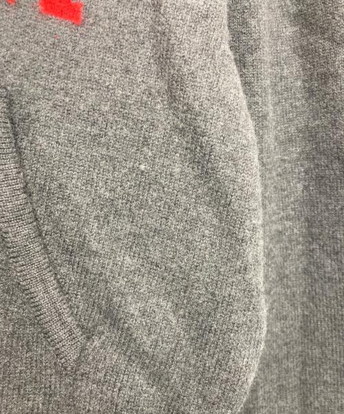 AMI Alexandre Mattiussi（アミアレクサンドルマテュッシ）AMI Alexandre Mattiussi (アミアレクサンドルマテュッシ) ニットパーカー グレー サイズ:Mの古着・服飾アイテム