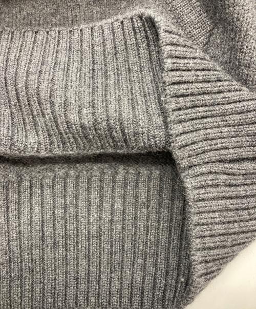 AMI Alexandre Mattiussi（アミアレクサンドルマテュッシ）AMI Alexandre Mattiussi (アミアレクサンドルマテュッシ) ニットパーカー グレー サイズ:Mの古着・服飾アイテム