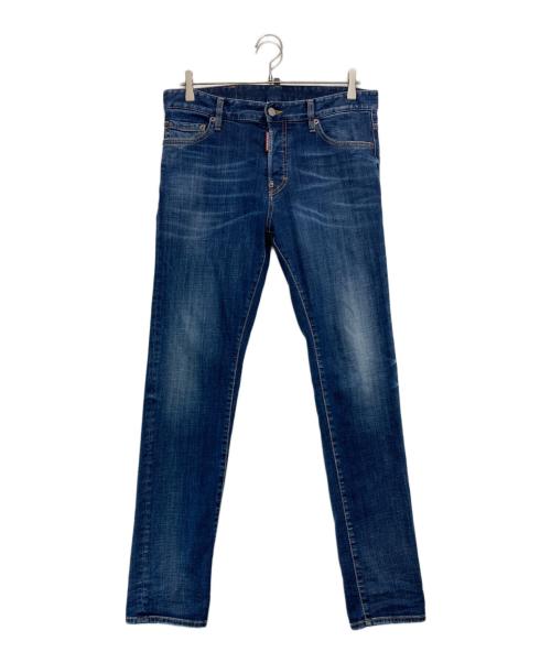 DSQUARED2（ディースクエアード）DSQUARED2 (ディースクエアード) REGULAR JEAN インディゴ サイズ:48の古着・服飾アイテム