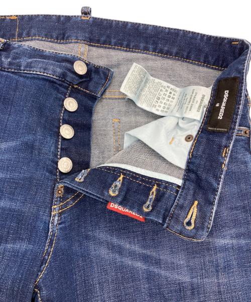 DSQUARED2（ディースクエアード）DSQUARED2 (ディースクエアード) REGULAR JEAN インディゴ サイズ:48の古着・服飾アイテム