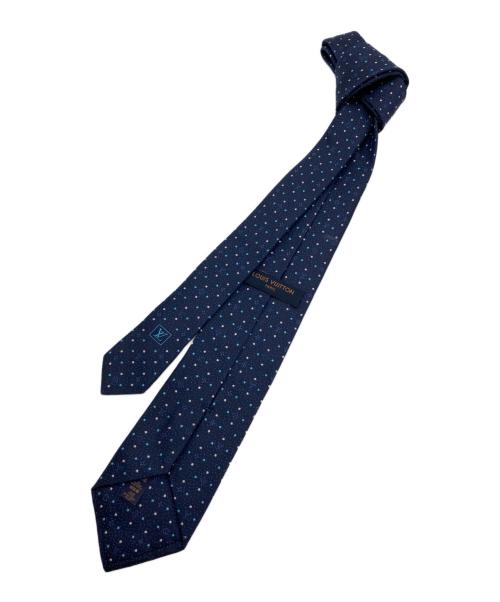 LOUIS VUITTON（ルイ ヴィトン）LOUIS VUITTON (ルイ ヴィトン) ネクタイ コンステレーション ドット ネイビー サイズ:-の古着・服飾アイテム