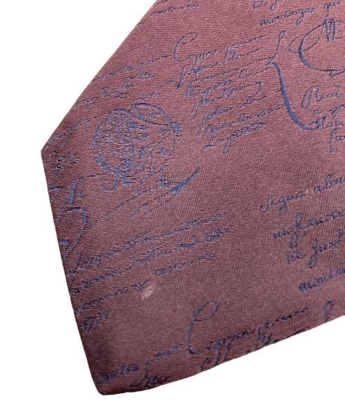 Berluti（ベルルッティ）Berluti (ベルルッティ) カリグラフィシルクネクタイ レッド サイズ:-の古着・服飾アイテム