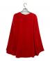 YOKO CHAN (ヨーコチャン) ヘムデザインブラウス レッド サイズ:36：12000円