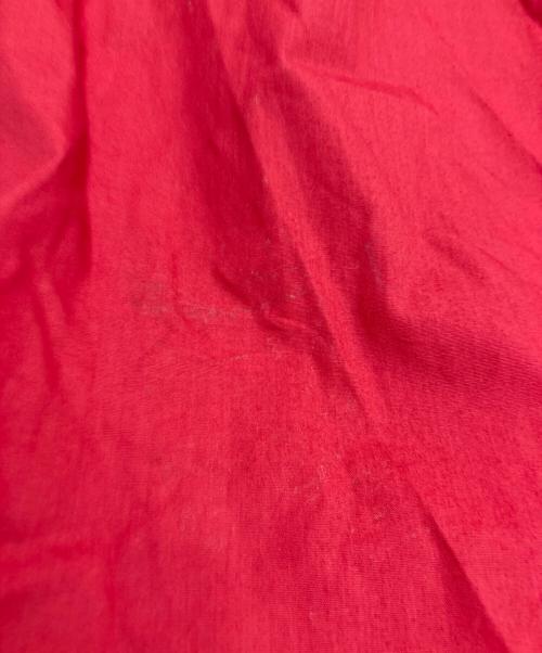 Christian Dior BOUTIQUE（クリスチャン ディオールブティック）Christian Dior BOUTIQUE (クリスチャン ディオールブティック) ［OLD］CD刺繍シャツワンピース レッド サイズ:38の古着・服飾アイテム