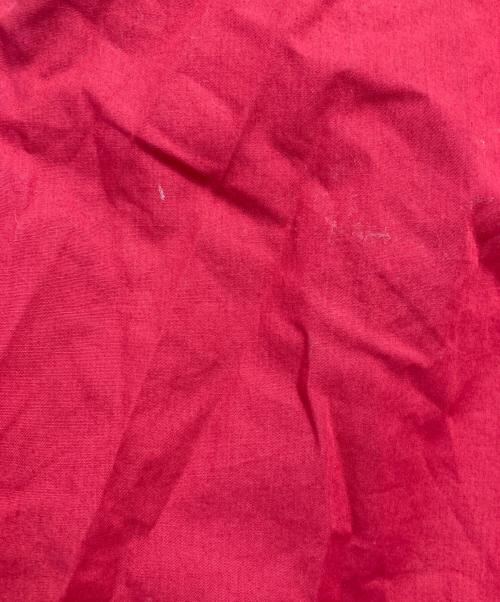 Christian Dior BOUTIQUE（クリスチャン ディオールブティック）Christian Dior BOUTIQUE (クリスチャン ディオールブティック) ［OLD］CD刺繍シャツワンピース レッド サイズ:38の古着・服飾アイテム