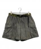 sacaiサカイ）の古着「ベルテッドカーゴショーツ」｜グレー