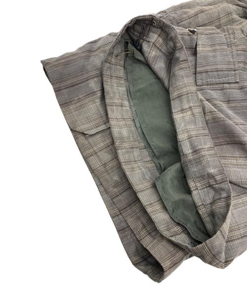 sacai（サカイ）sacai (サカイ) ベルテッドカーゴショーツ グレー サイズ:3の古着・服飾アイテム