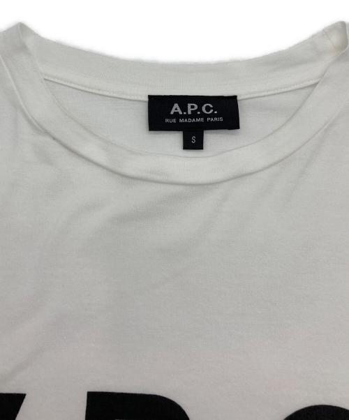 A.P.C.（アーペーセー）A.P.C. (アーペーセー) プリントTシャツ ホワイト サイズ:Sの古着・服飾アイテム