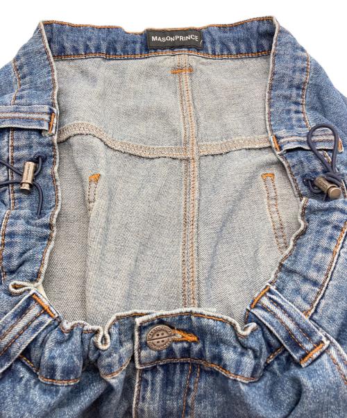 masonprince（メゾンプリンス）masonprince (メゾンプリンス) ワイドハーフパンツ インディゴ サイズ:1の古着・服飾アイテム