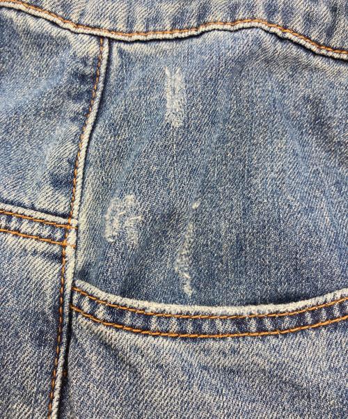 masonprince（メゾンプリンス）masonprince (メゾンプリンス) ワイドハーフパンツ インディゴ サイズ:1の古着・服飾アイテム