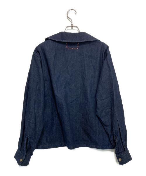 R.H.Vintage（ロンハーマン・ヴィンテージ）R.H.Vintage (ロンハーマン・ヴィンテージ) レースアップデニムシャツ インディゴ サイズ:XSの古着・服飾アイテム