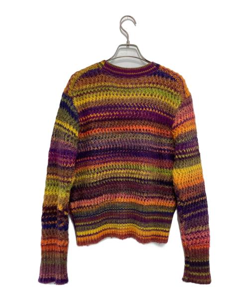 RHC Ron Herman（アールエイチシー ロンハーマン）RHC Ron Herman (アールエイチシー ロンハーマン) マルチボーダーカーディガン マルチカラー サイズ:XSの古着・服飾アイテム