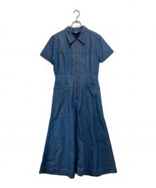 Ron Herman（ロンハーマン）の古着「ワークプルオーバーワンピース」｜インディゴ