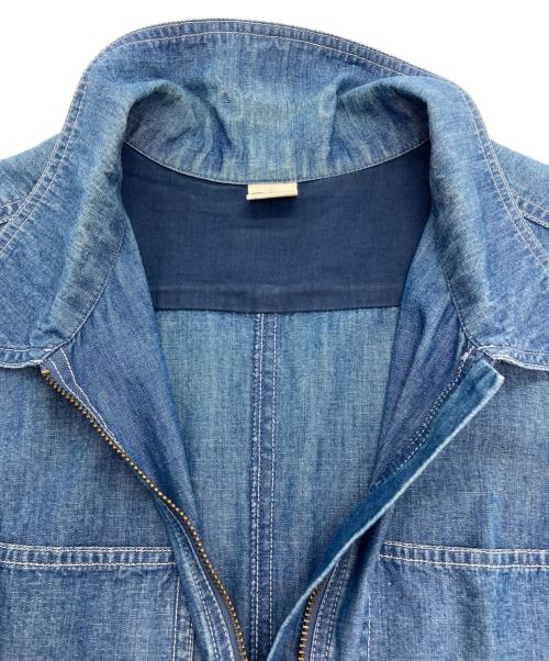 Ron Herman（ロンハーマン）Ron Herman (ロンハーマン) ワークプルオーバーワンピース インディゴ サイズ:Sの古着・服飾アイテム