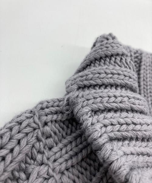 Frank&Eileen（フランクアンドアイリーン）Frank&Eileen (フランクアンドアイリーン) ケーブルニットカーディガン グレー サイズ:Sの古着・服飾アイテム