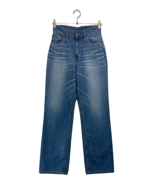 R.H.Vintage（ロンハーマン・ヴィンテージ）R.H.Vintage (ロンハーマン・ヴィンテージ) ウォッシュ加工ストレートデニムパンツ インディゴ サイズ:24の古着・服飾アイテム