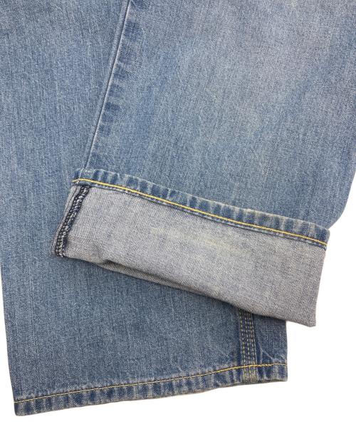 R.H.Vintage（ロンハーマン・ヴィンテージ）R.H.Vintage (ロンハーマン・ヴィンテージ) ウォッシュ加工ストレートデニムパンツ インディゴ サイズ:24の古着・服飾アイテム