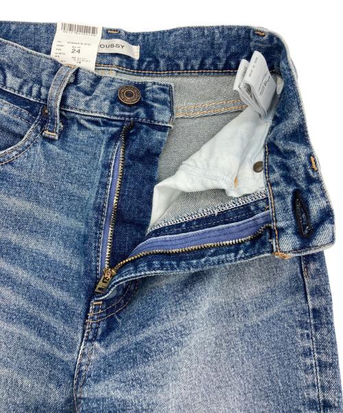 moussy（マウジー）moussy (マウジー) MVS FLARE インディゴ サイズ:24 未使用品の古着・服飾アイテム