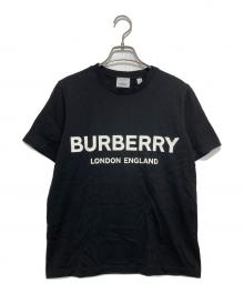 BURBERRY LONDON（バーバリーロンドン）の古着「ロゴプリントTシャツ」｜ブラック