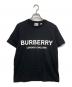 BURBERRY LONDON（バーバリーロンドン）の古着「ロゴプリントTシャツ」｜ブラック