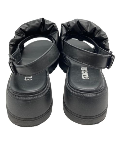 STACCATO（スタッカート）STACCATO (スタッカート) ワイザーフロートモードサンダル ブラック サイズ:23.5の古着・服飾アイテム