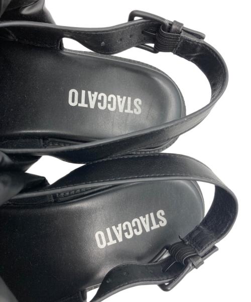 STACCATO（スタッカート）STACCATO (スタッカート) ワイザーフロートモードサンダル ブラック サイズ:23.5の古着・服飾アイテム