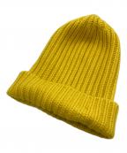 HURRAYフレイ）の古着「カシミヤビーニー」｜イエロー