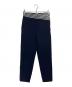 BORDERS AT BALCONY（ボーダーズアットバルコニー）の古着「テーパードパンツ」｜ネイビー
