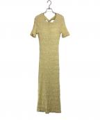 Bibiy.ビビィ）の古着「HONEY BEE DRESS」｜イエロー